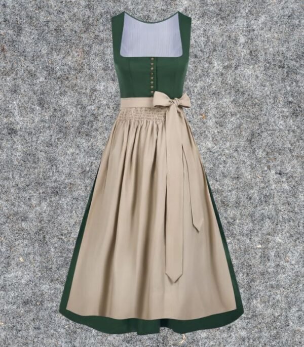 Beautiful Green German Female Dirndl Outfit OD-005