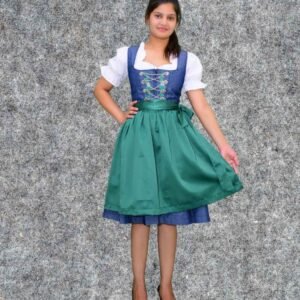 Perfect Oktoberfest Midi Dirndl For German Female OD-0017