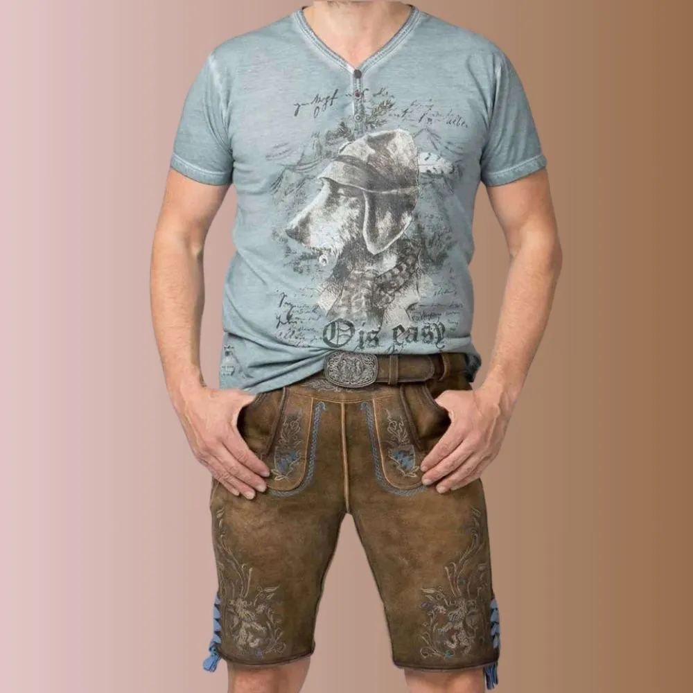 Authentic German Lederhosen | Timeless Leather Short