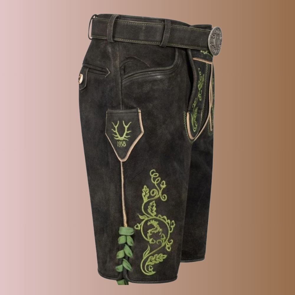 Authentic Lederhosen | Handmade German Leather Shorts - Image 3