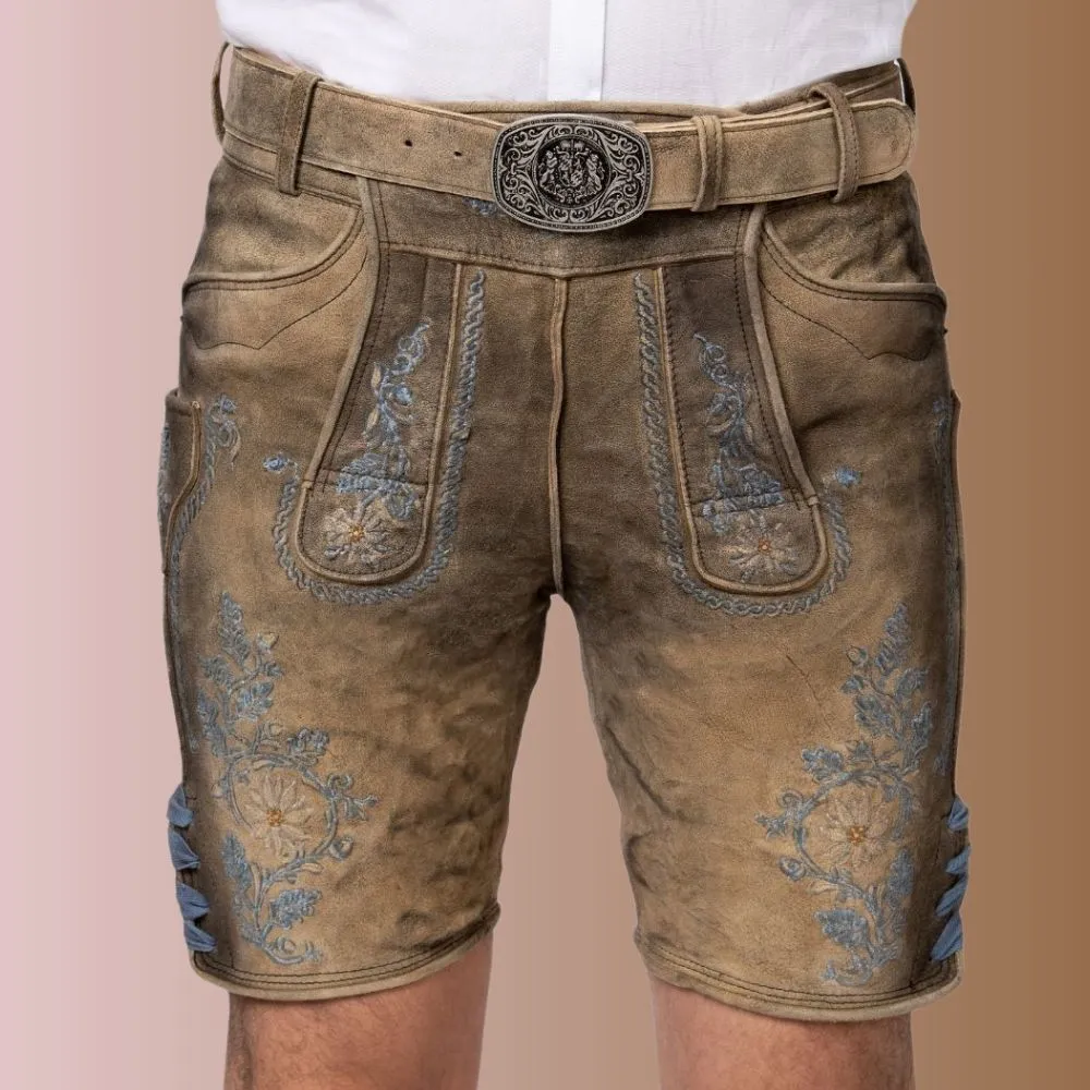 Bavarian Lederhosen | Authentic Leather Shorts