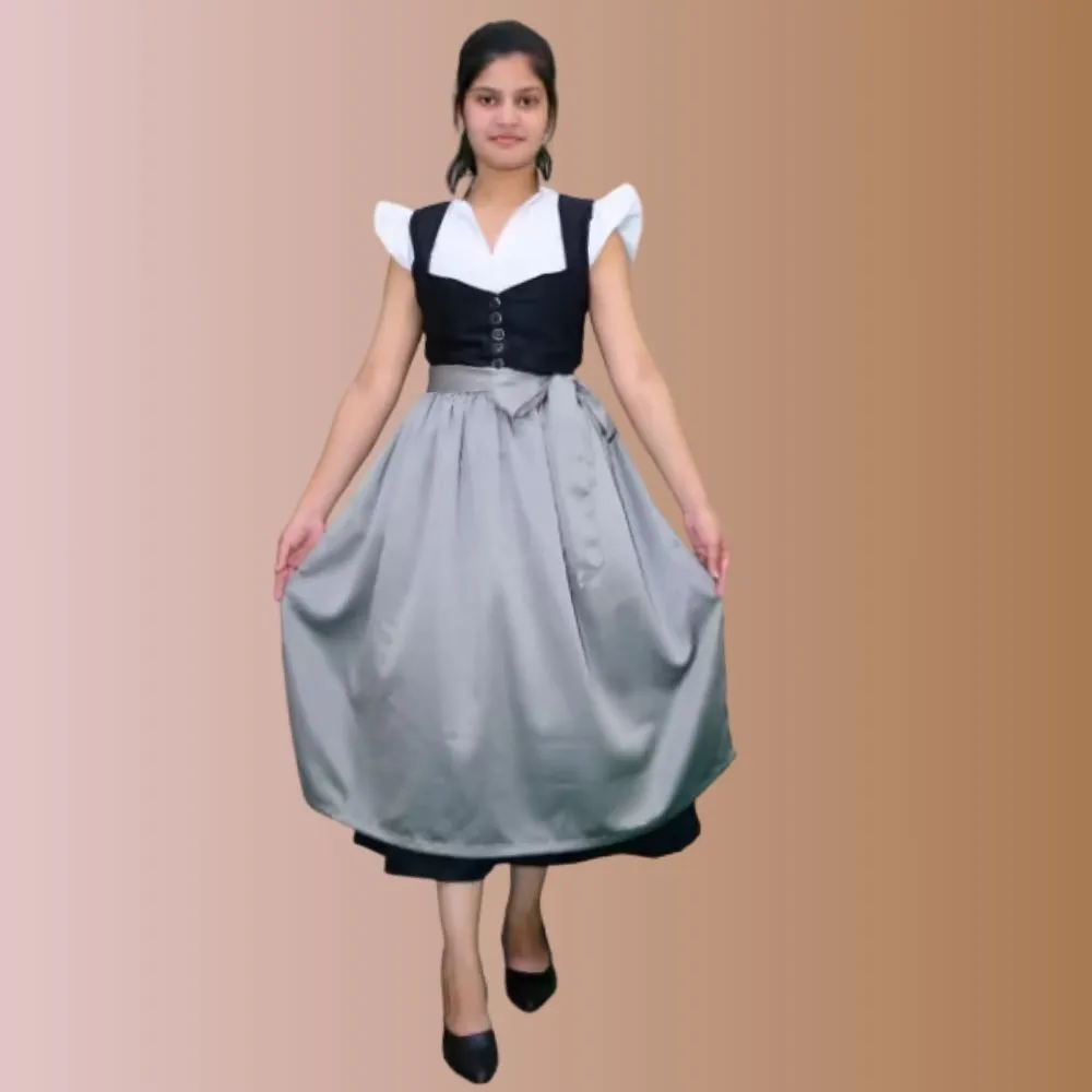 Long Plus Size Dirndl – Flattering Bavarian Dress